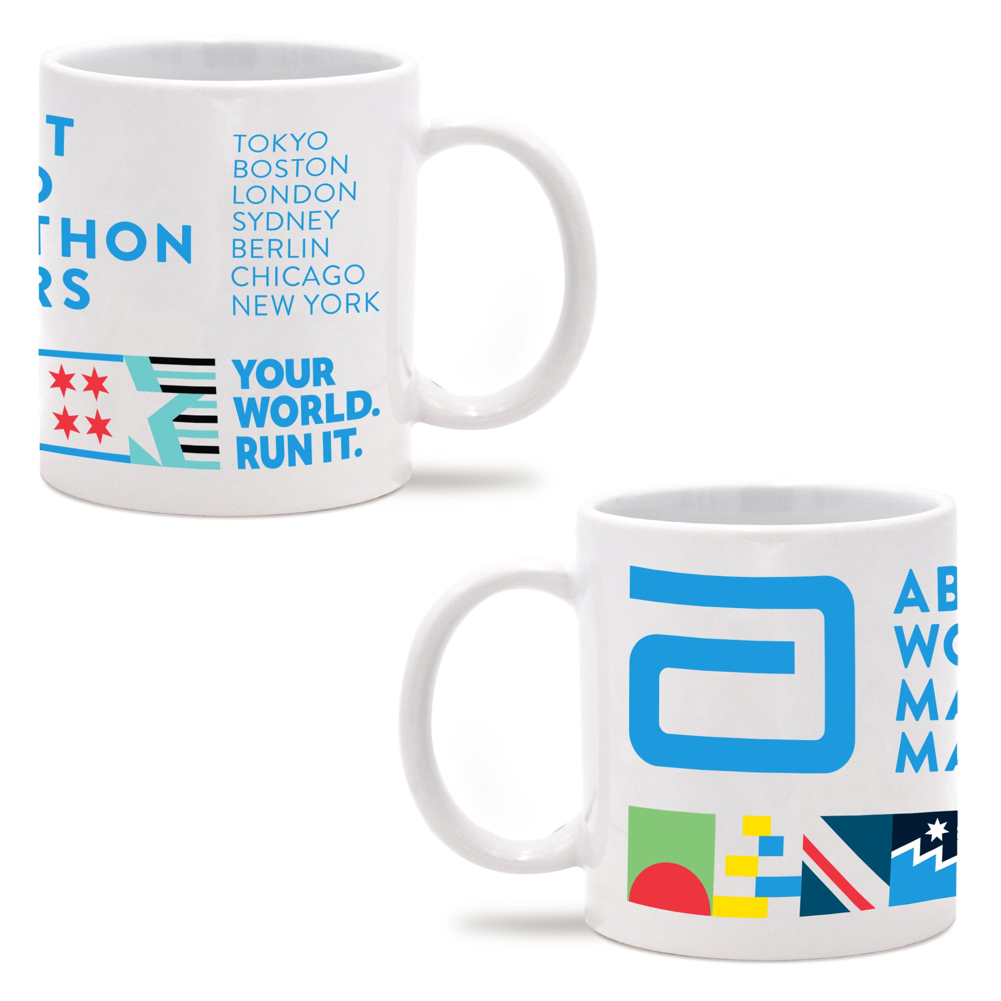 WinCraft  World Marathon Majors 7 Cities 11oz. Full Color Mug
