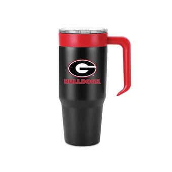 Georgia Bulldogs 36oz. Logo Combo Stainless Steel Tumbler