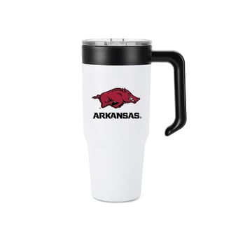 Arkansas Razorbacks 36oz. Logo Combo Stainless Steel Tumbler