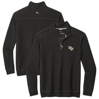 Men's Tommy Bahama Black UCF Knights Montego Bay Half-Zip Jacket
