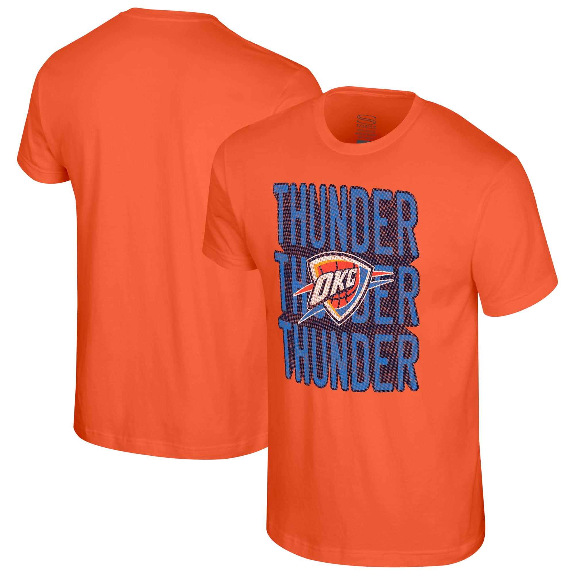 Unisex Stadium Essentials Orange Oklahoma City Thunder Step Up T-Shirt