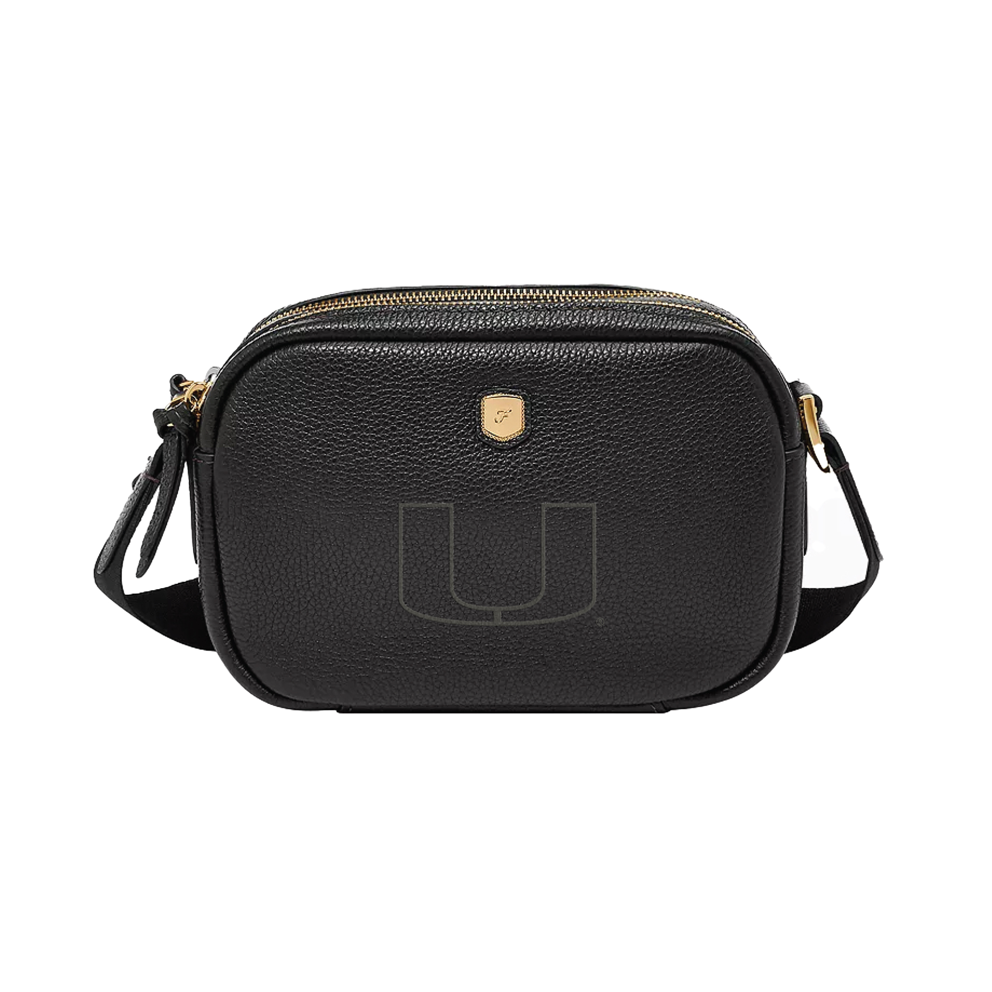Fossil  Miami Hurricanes Danni Leather Crossbody Bag