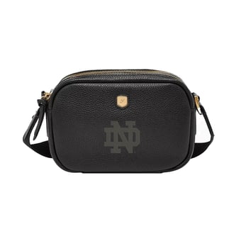 Fossil  Notre Dame Fighting Irish Danni Leather Crossbody Bag