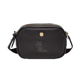 Fossil  Ole Miss Rebels Danni Leather Crossbody Bag