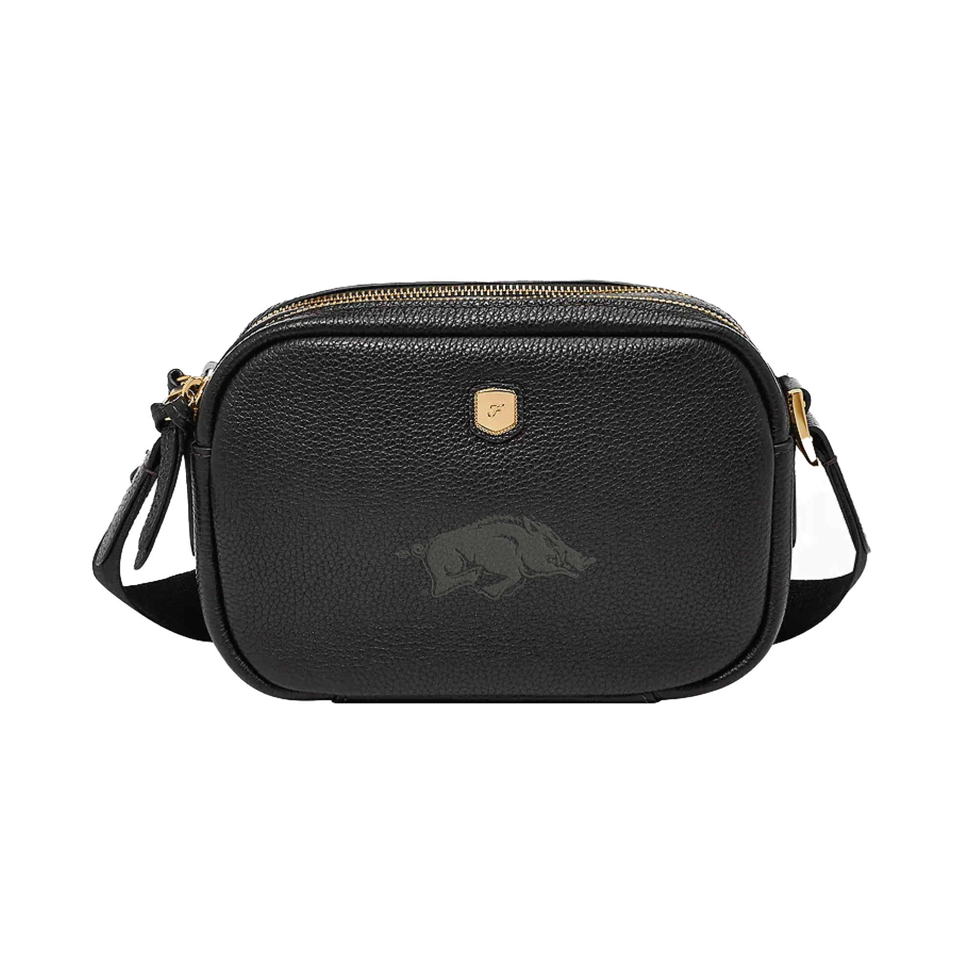Fossil  Arkansas Razorbacks Danni Leather Crossbody Bag