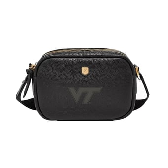 Fossil  Virginia Tech Hokies Danni Leather Crossbody Bag