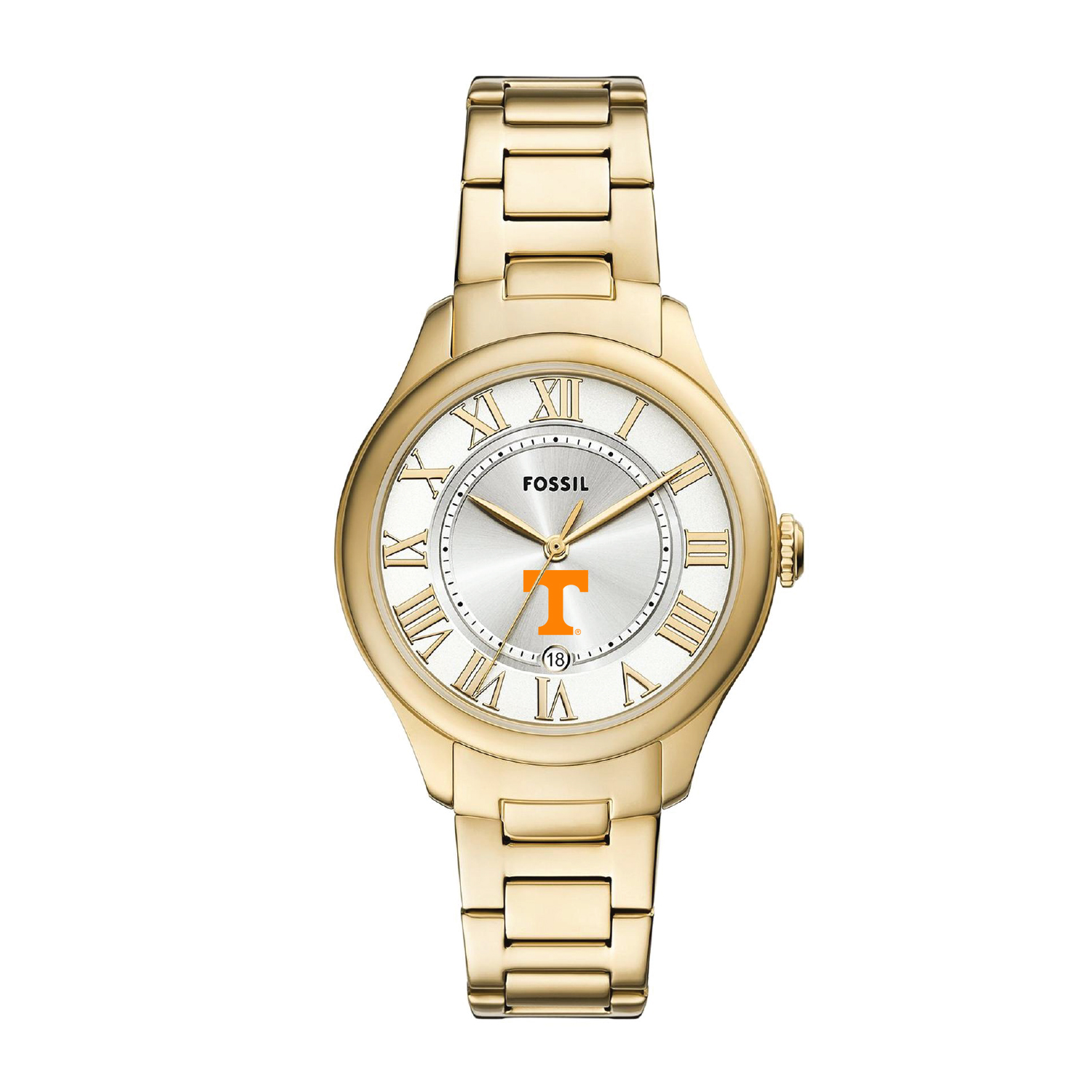 Fossil  Tennessee Volunteers Gilmore Gold Stainless Steel Watch