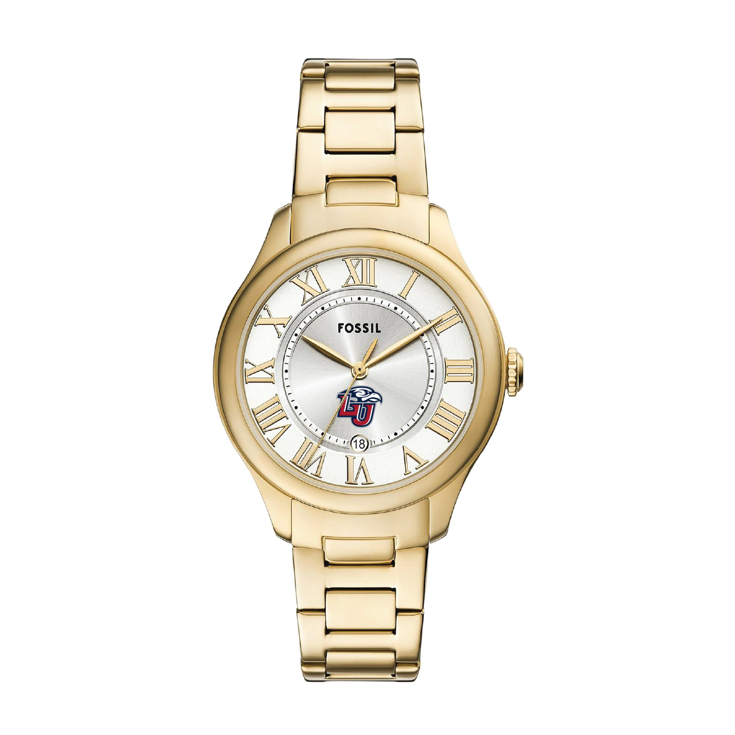 Fossil  Liberty Flames Gilmore Gold Stainless Steel Watch
