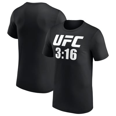 Men's Black UFC 3:16 T-Shirt