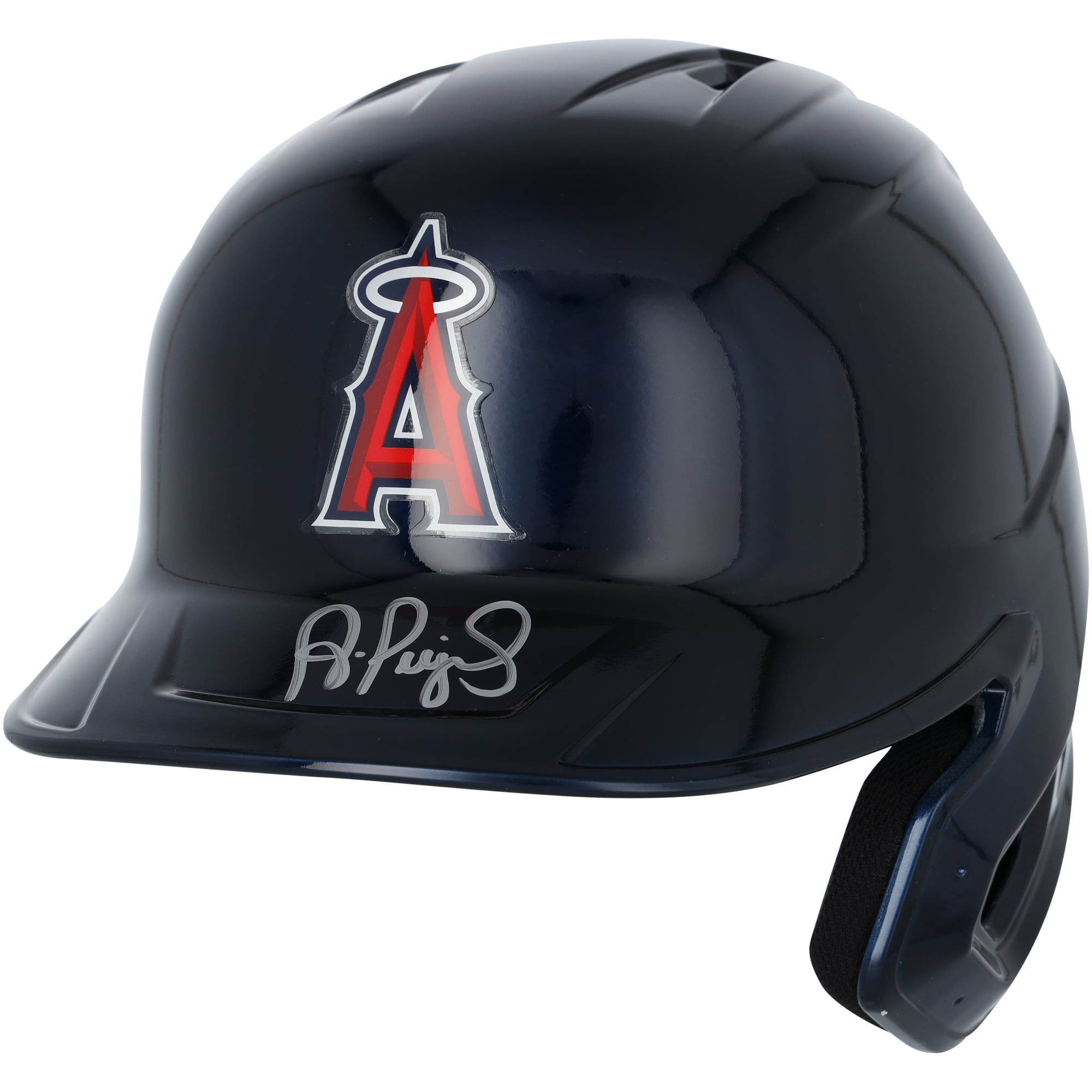 Albert Pujols Los Angeles Angels Autographed Alternate Chrome Replica Batting Helmet