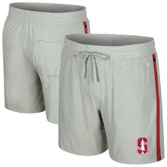 Men's Colosseum Gray Stanford Cardinal Mac Shorts