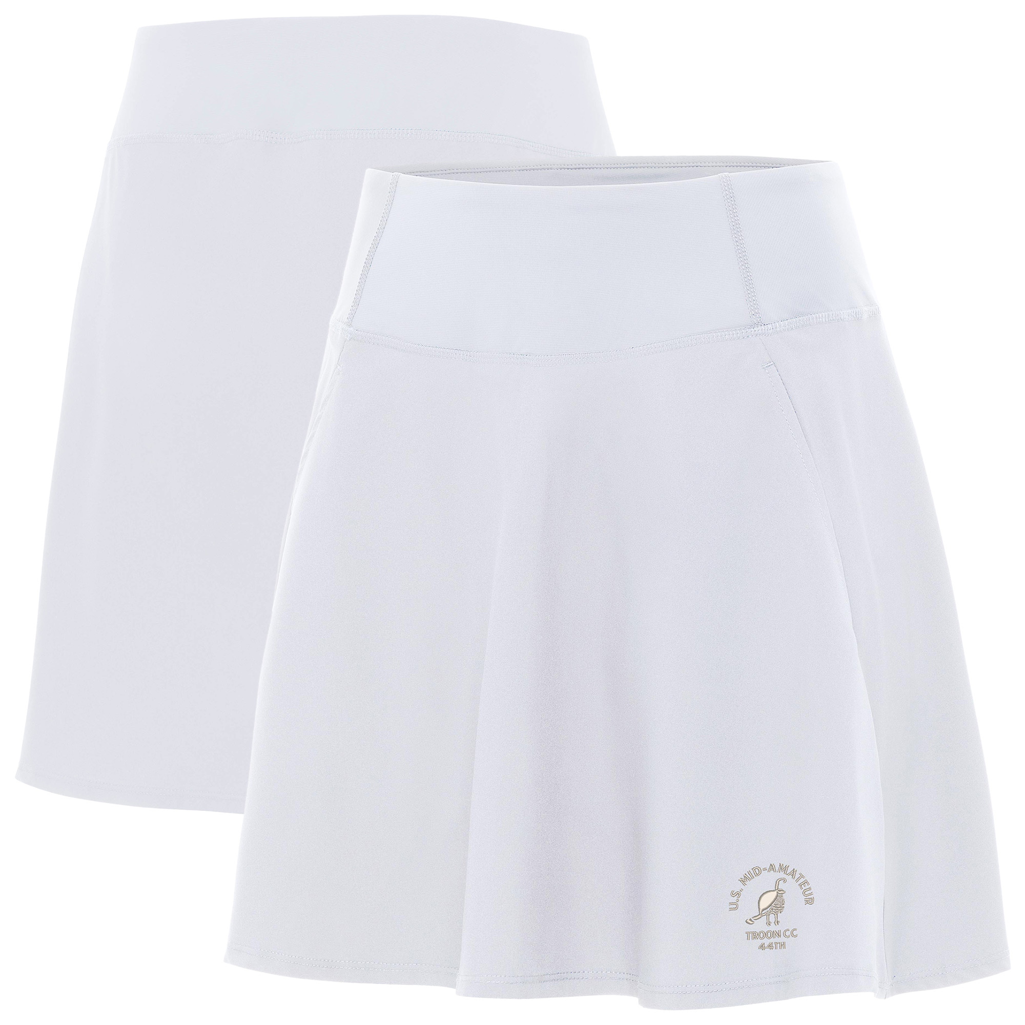 Women’s 2025 U.S. Mid-Amateur Antigua White Chip Skort Women’s 2025 U.S. Mid-Amateur Antigua White Chip Skort