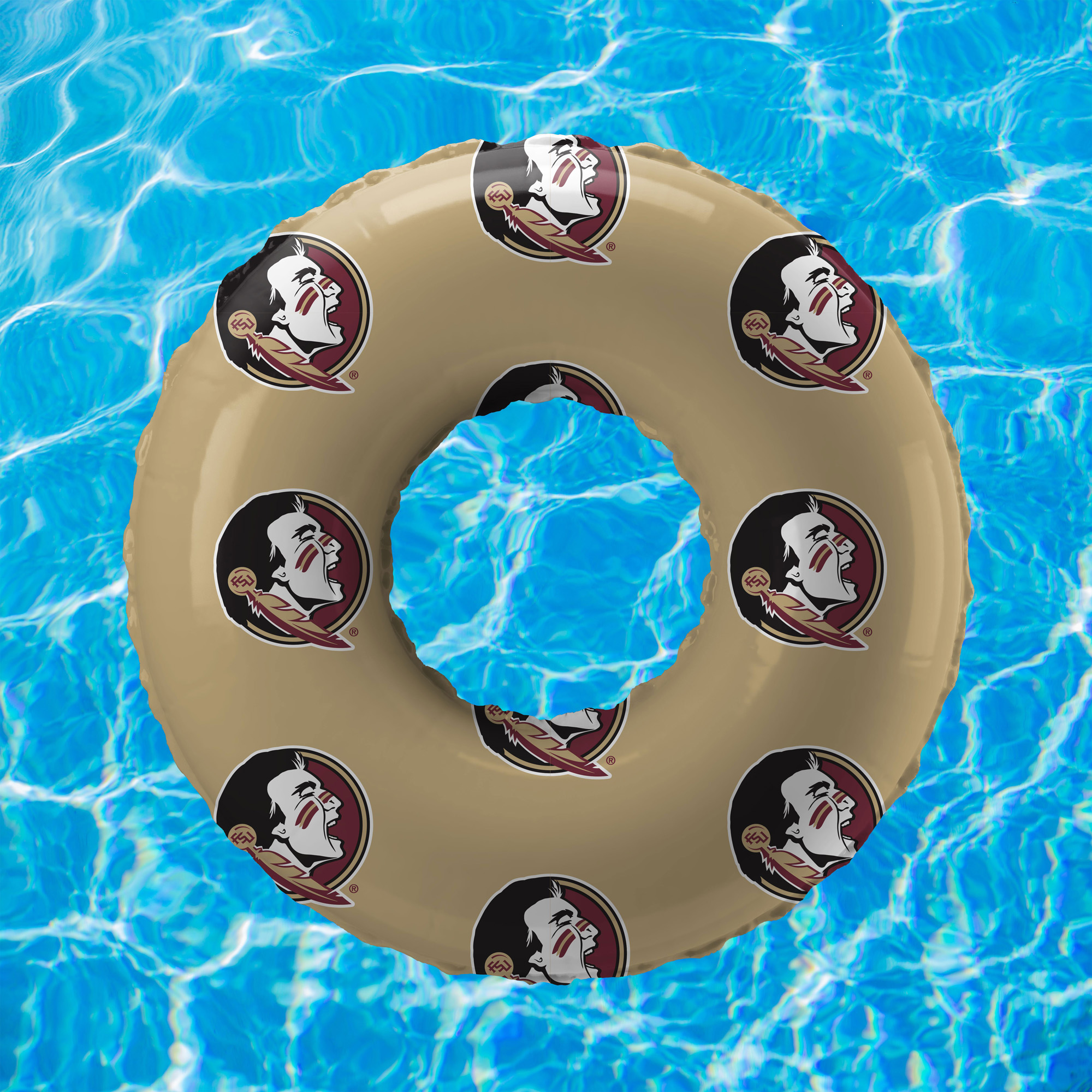 Pegasus Florida State Seminoles 48" Repeating Logo Inflatable Pool Ring