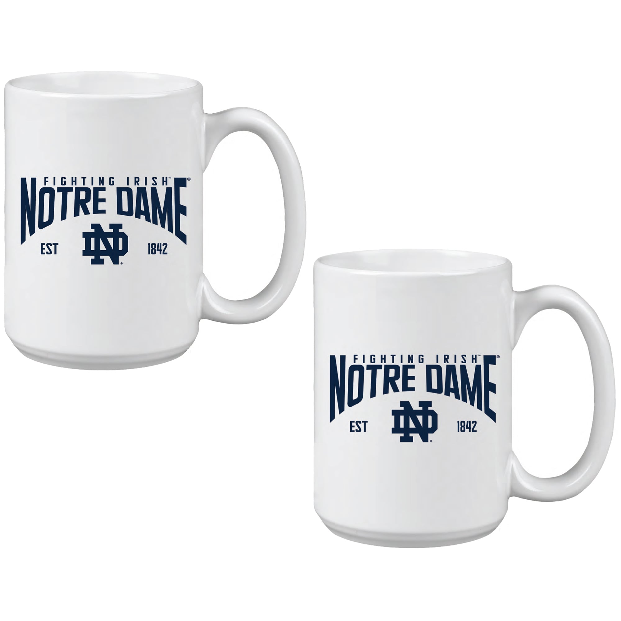 Notre Dame Fighting Irish 15oz. Mug Two-Pack
