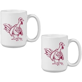 Virginia Tech Hokies Two Pack 15oz. Vault Sketch Ceramic Mug Set
