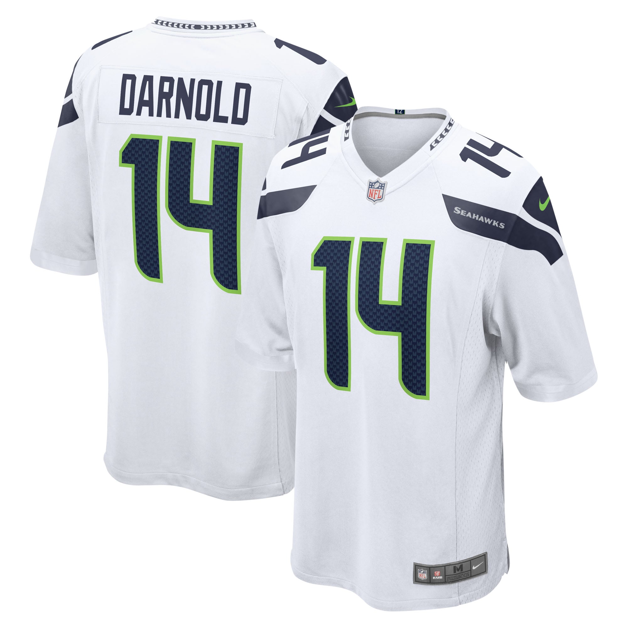 Maglia Seattle Seahawks Nike Game Road - Bianco - Sam Darnold - Giovani