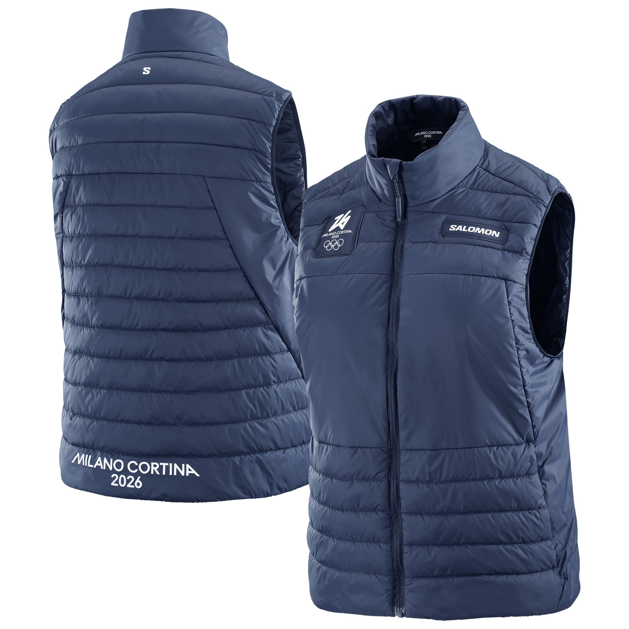 Milano Cortina 2026 Olympics Salomon Gilet isolato - Blu navy - Donna
