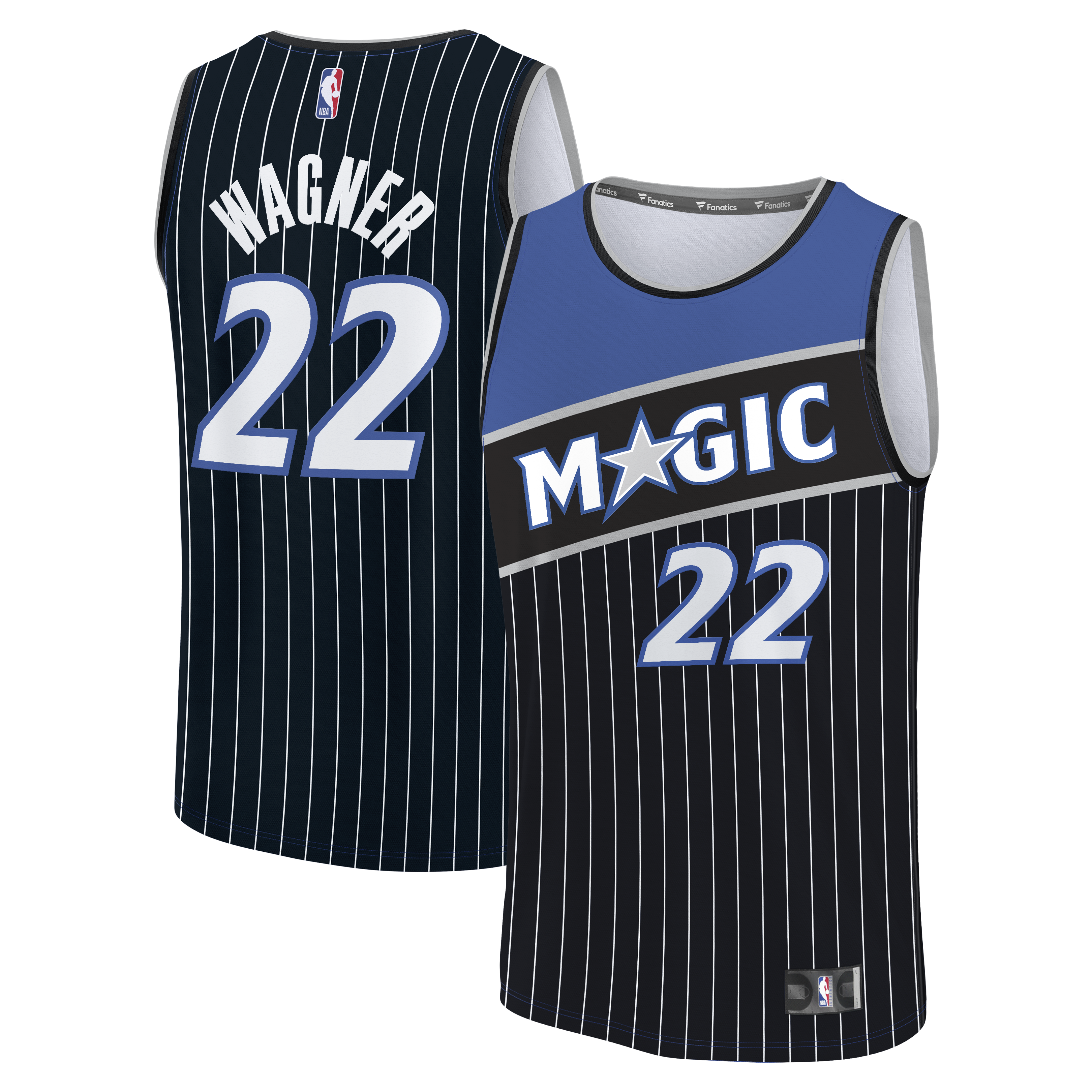 Men’s Fanatics Franz Wagner Black Orlando Magic Fast Break Jersey – Statement Edition Men’s Fanatics Franz Wagner Black Orlando Magic Fast Break Jersey – Statement Edition