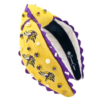 Brianna Cannon Minnesota Vikings Cross Stitch Headband
