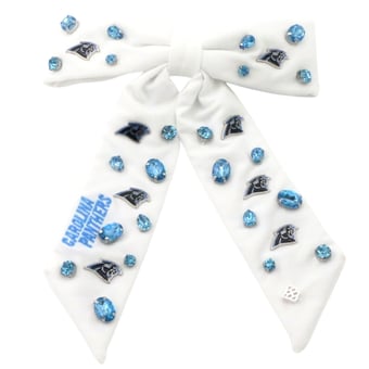 Brianna Cannon Carolina Panthers Bow Barrette