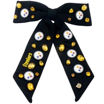 Brianna Cannon Pittsburgh Steelers Bow Barrette