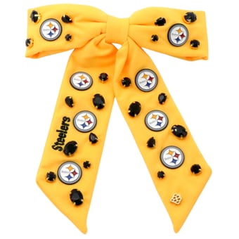 Brianna Cannon Pittsburgh Steelers Bow Barrette