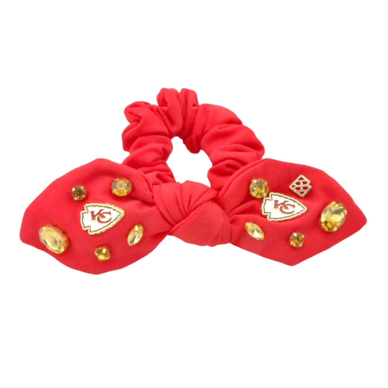 Brianna Cannon Kansas City Chiefs Logo Bow Scrunchie Brianna Cannon Kansas City Chiefs Logo Bow Scrunchie