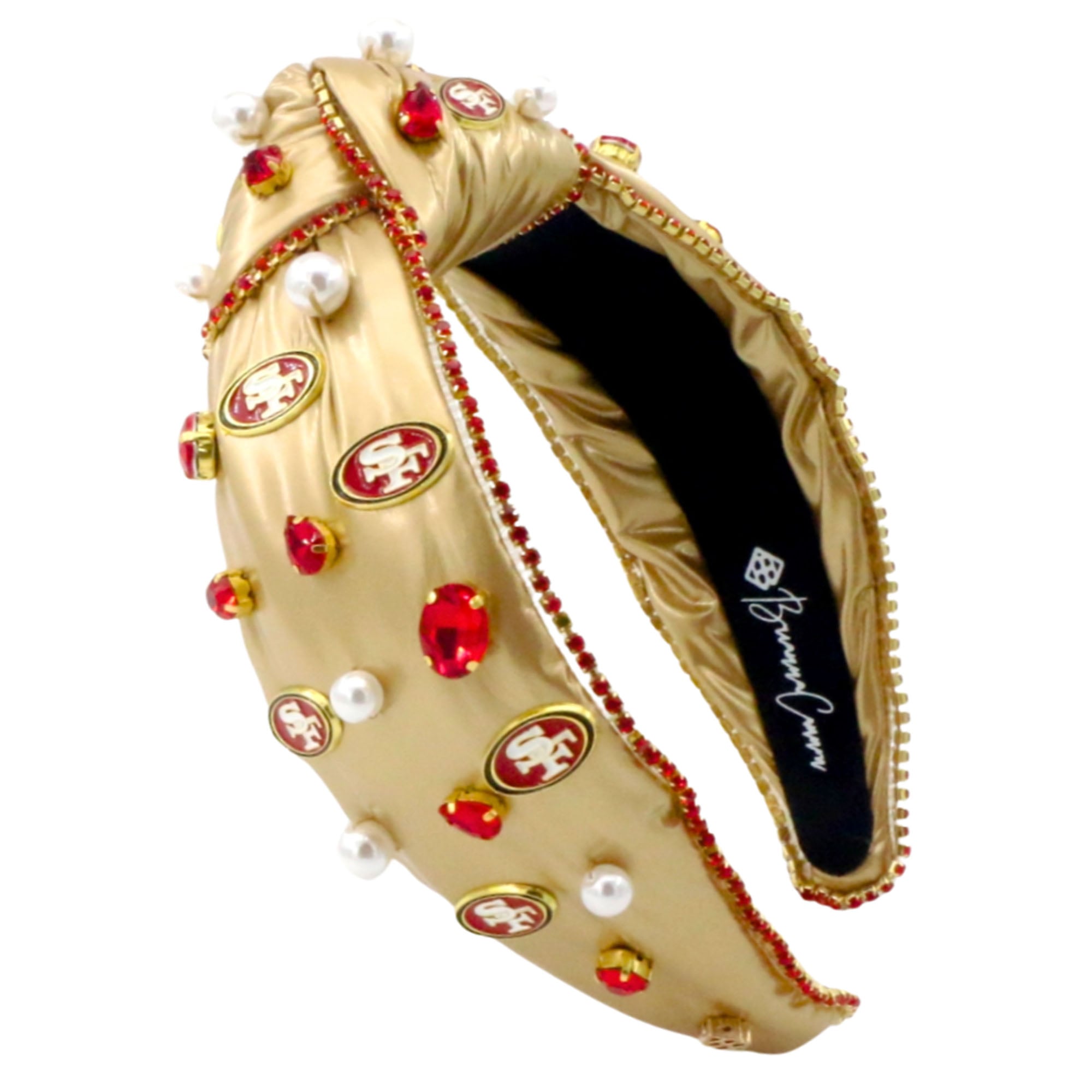 Brianna Cannon San Francisco 49ers Logo Headband Brianna Cannon San Francisco 49ers Logo Headband