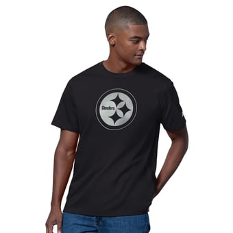Men's Starter  Black Pittsburgh Steelers Thursday Night Gridiron T-Shirt