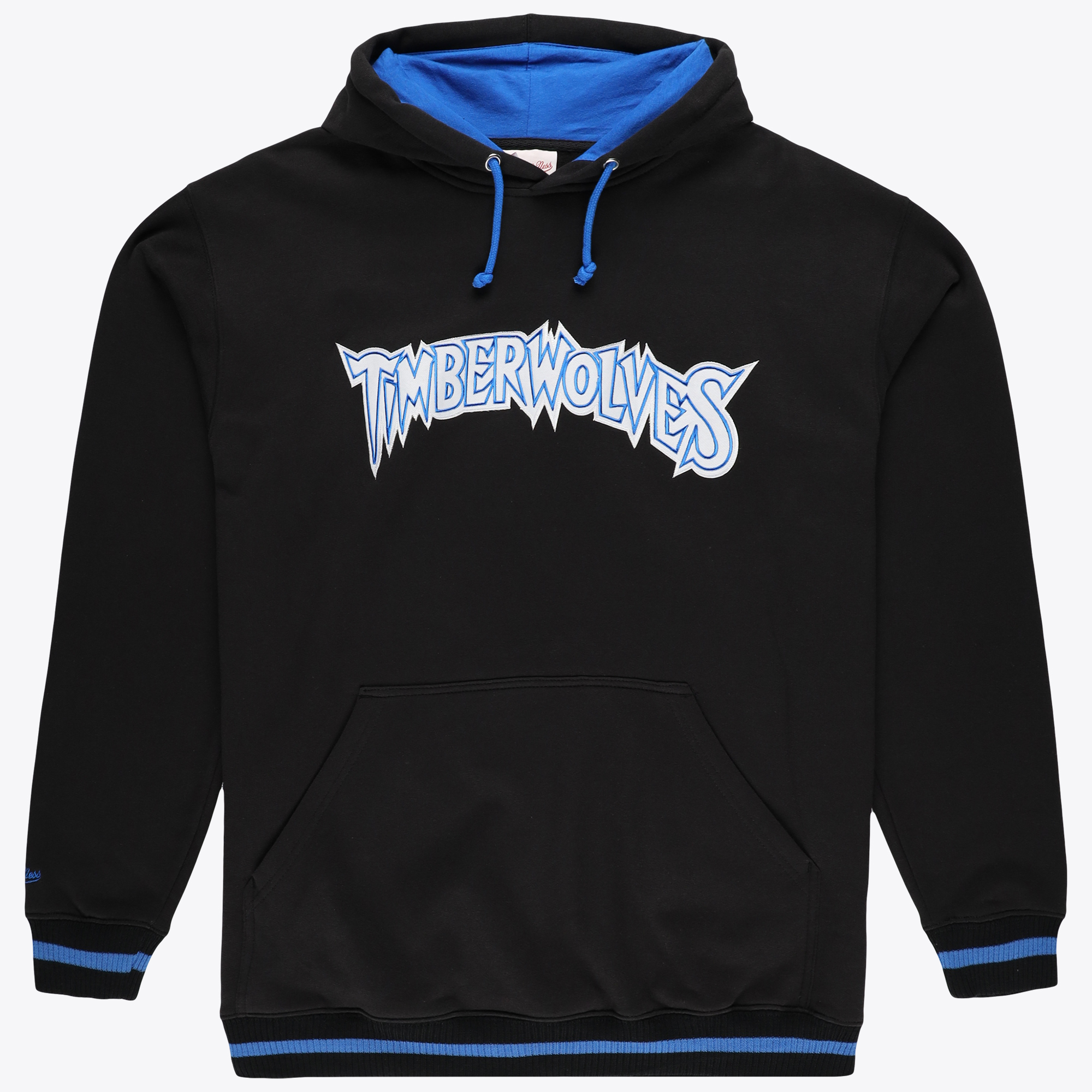 Men's Mitchell & Ness Black Minnesota Timberwolves Hardwood Classics Big & Tall Hoodie