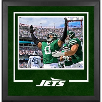 Braelon Allen New York Jets Deluxe Framed 16" x 20" Touchdown Celebration Photograph
