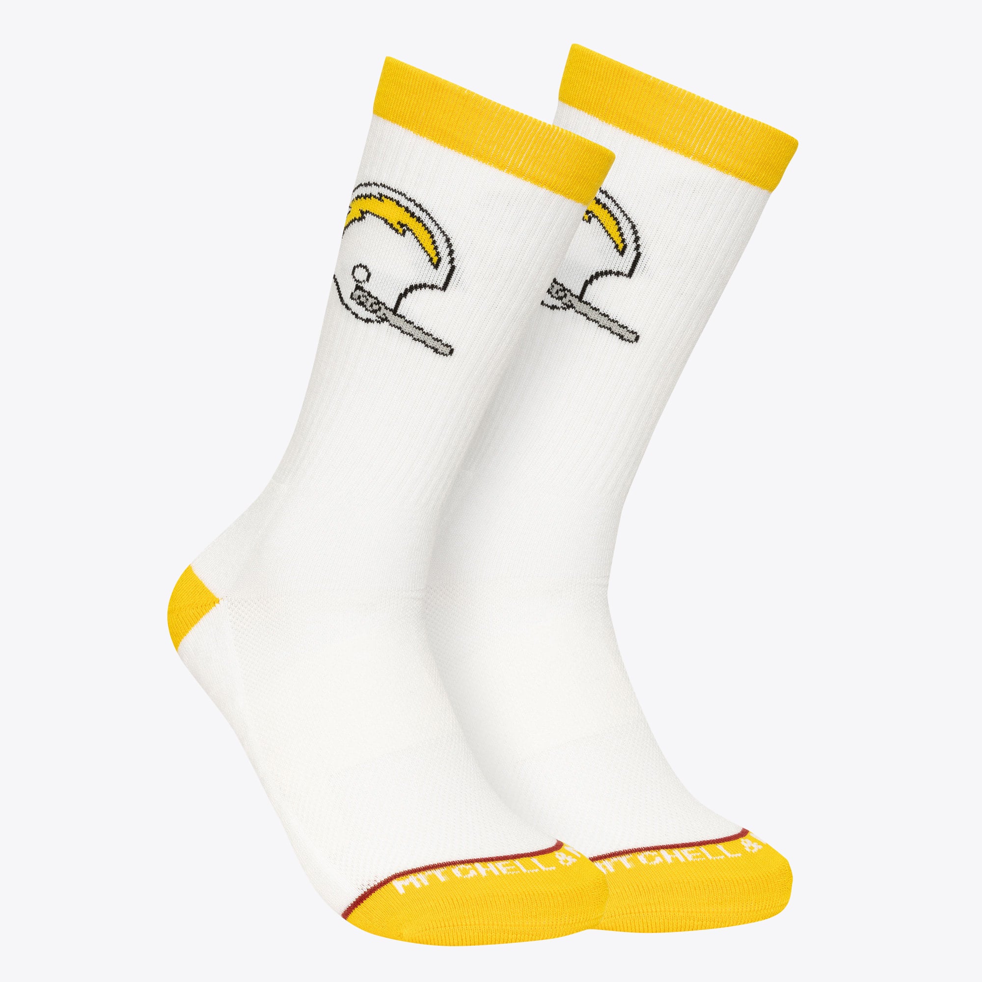 Chaussettes Mitchell et Ness des Chargers de Los Angeles