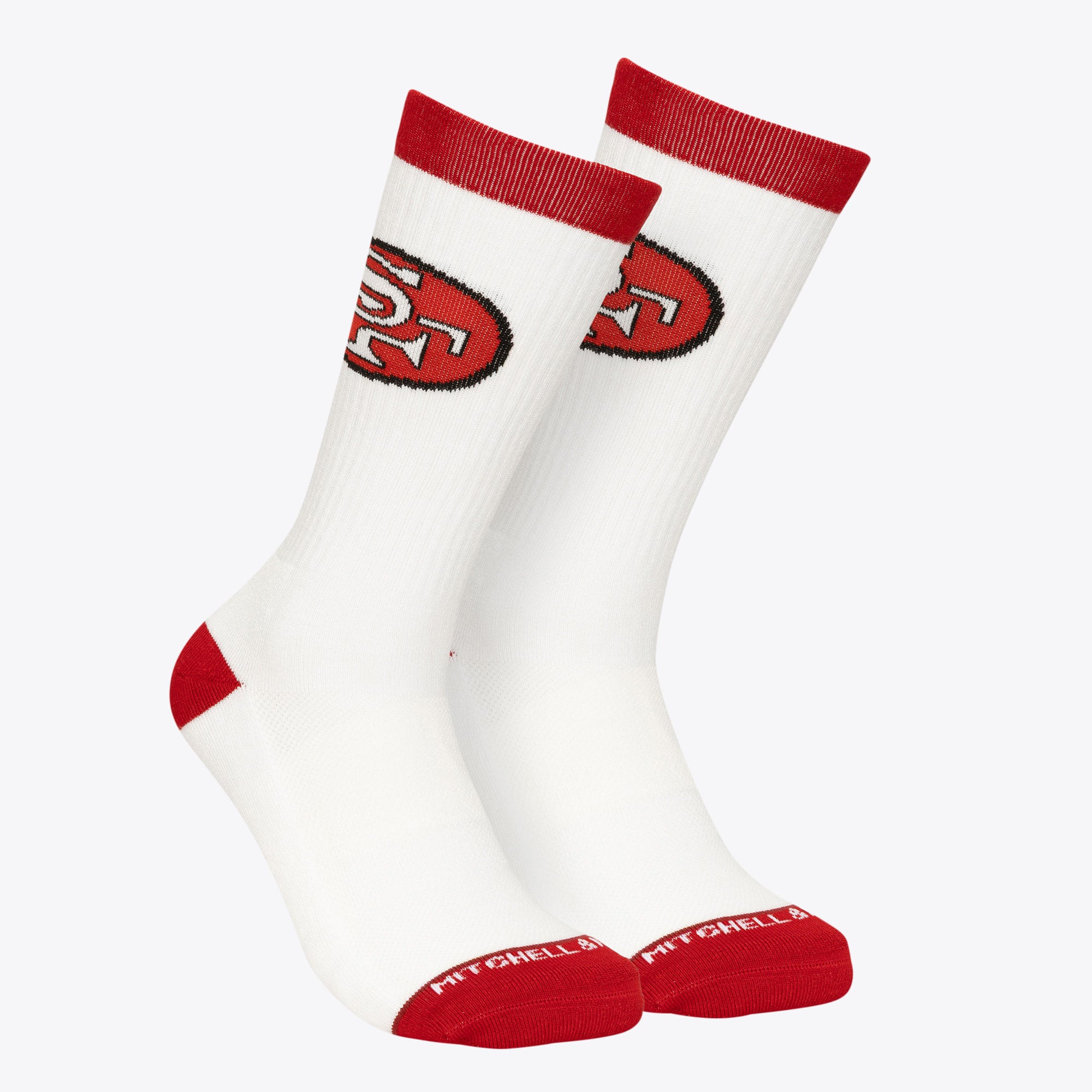 Chaussettes Mitchell et Ness des 49ers de San Francisco