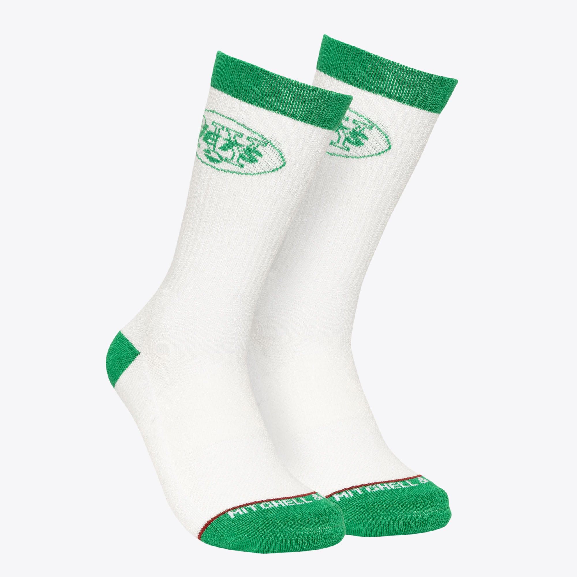 Chaussettes Mitchell et Ness des Jets de New York