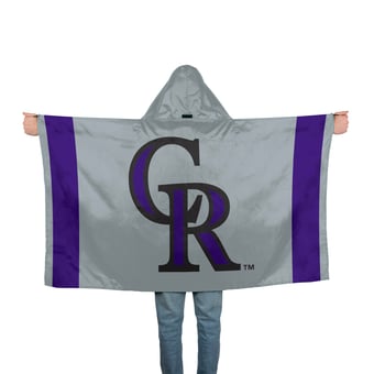 WinCraft Colorado Rockies 3' x 5' Hoodie Flag