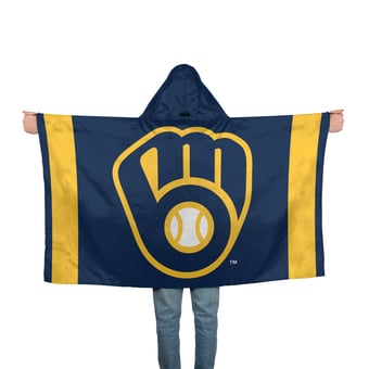WinCraft Milwaukee Brewers 3' x 5' Hoodie Flag