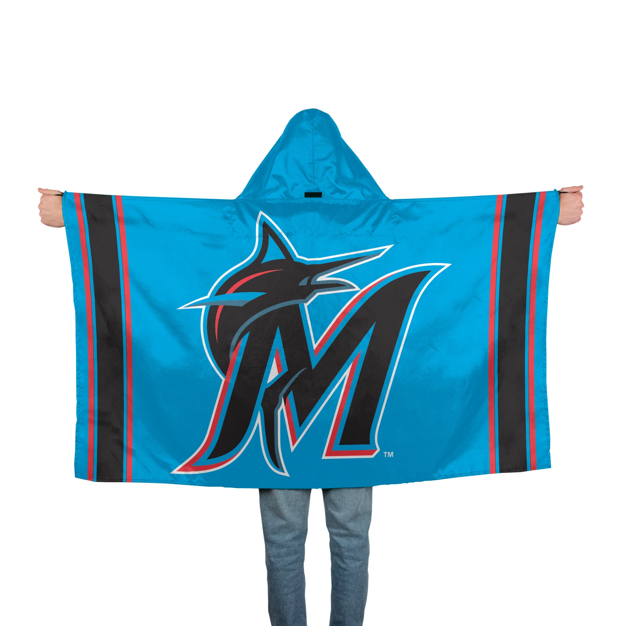 WinCraft Miami Marlins 3' x 5' Hoodie Flag