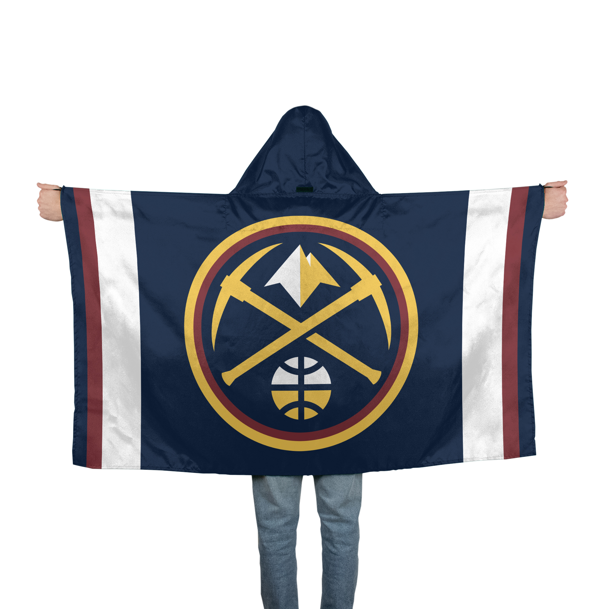 WinCraft Denver Nuggets 3' x 5' Hoodie Flag