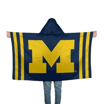 WinCraft Michigan Wolverines 3' x 5' Hoodie Flag