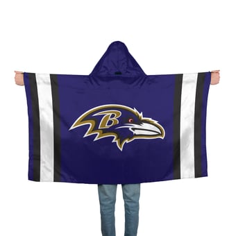 WinCraft Baltimore Ravens 3' x 5' Hoodie Flag