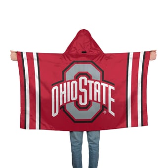 WinCraft Ohio State Buckeyes 3' x 5' Hoodie Flag