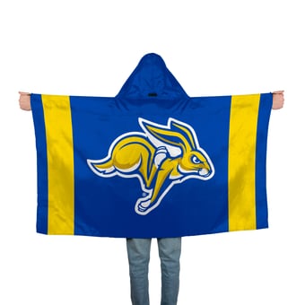 WinCraft South Dakota State Jackrabbits 3' x 5' Hoodie Flag