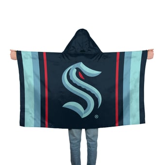 WinCraft Seattle Kraken 3' x 5' Hoodie Flag
