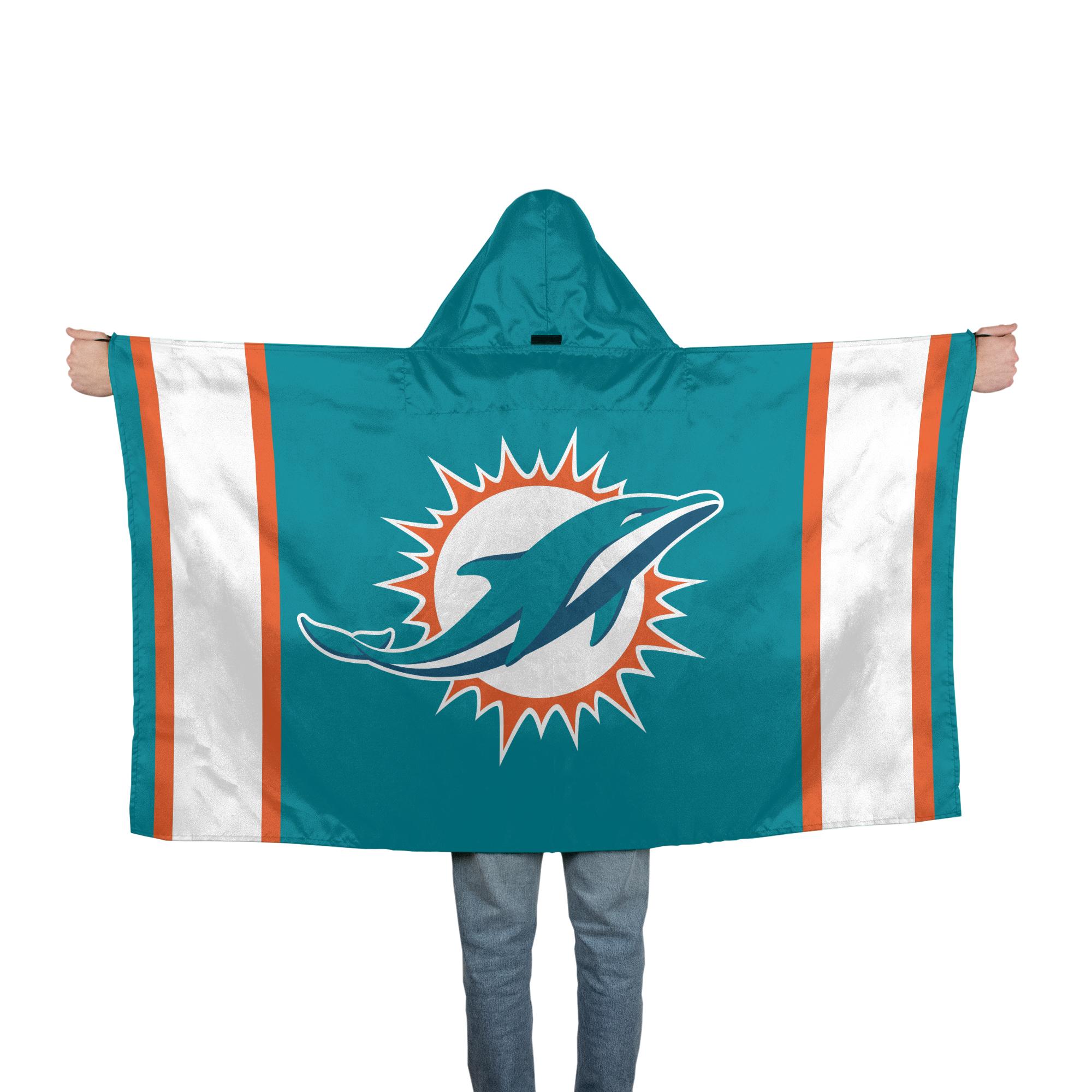 WinCraft Miami Dolphins 3' x 5' Hoodie Flag