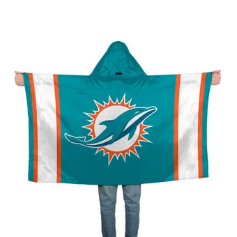 WinCraft Miami Dolphins 3' x 5' Hoodie Flag