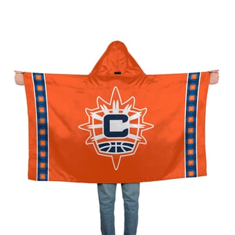 WinCraft Connecticut Sun 3' x 5' Hoodie Flag