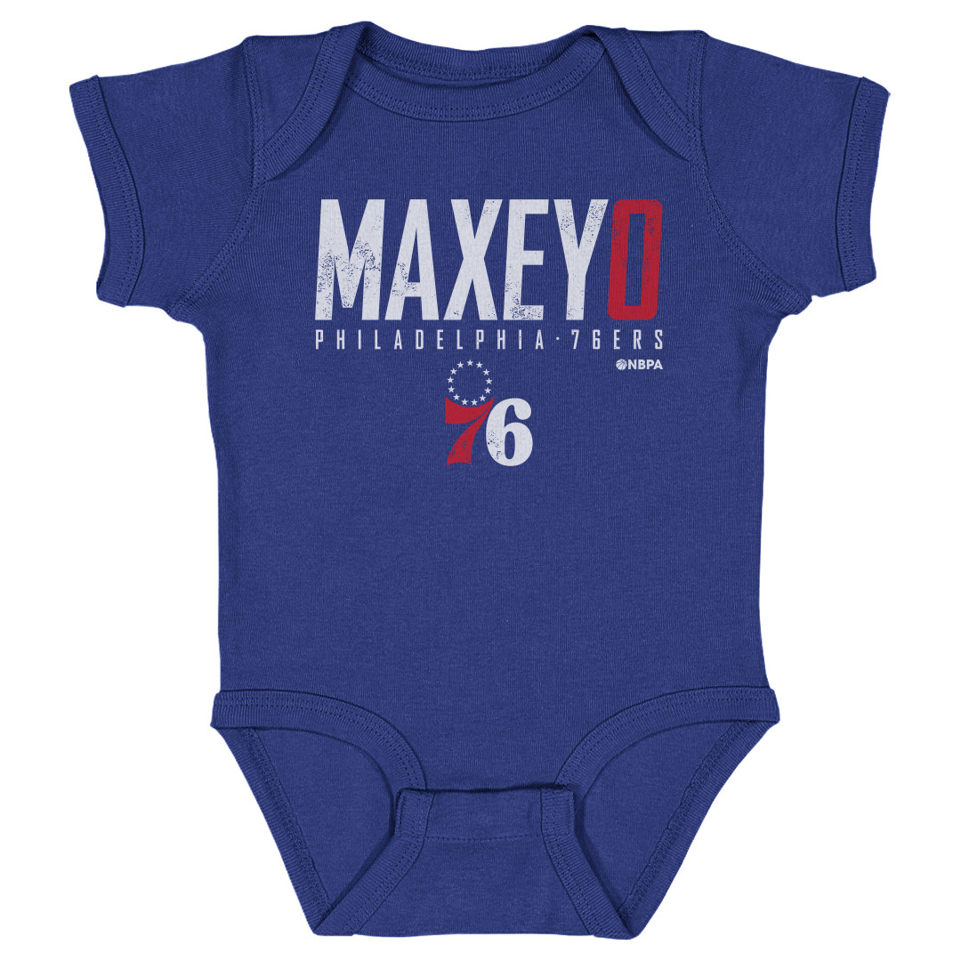 Infant 500 Level Tyrese Maxey Royal Philadelphia 76ers Elite Bodysuit