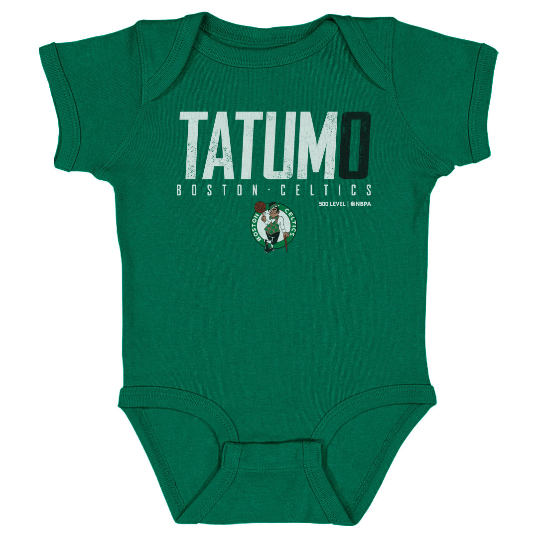 Infant 500 Level Jayson Tatum Kelly Green Boston Celtics Elite Bodysuit