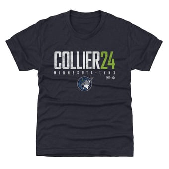 Youth 500 Level Napheesa Collier Navy Minnesota Lynx Elite T-Shirt