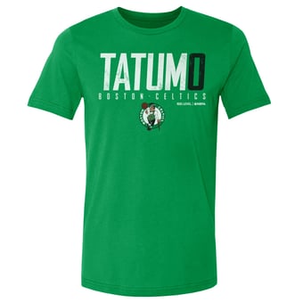 Men's 500 Level Jayson Tatum Kelly Green Boston Celtics Elite T-Shirt